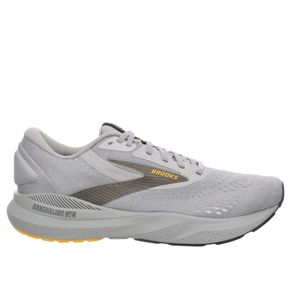 Brooks Ghost 16 Mens Running Shoes Grey Yellow Size 13 Medium D